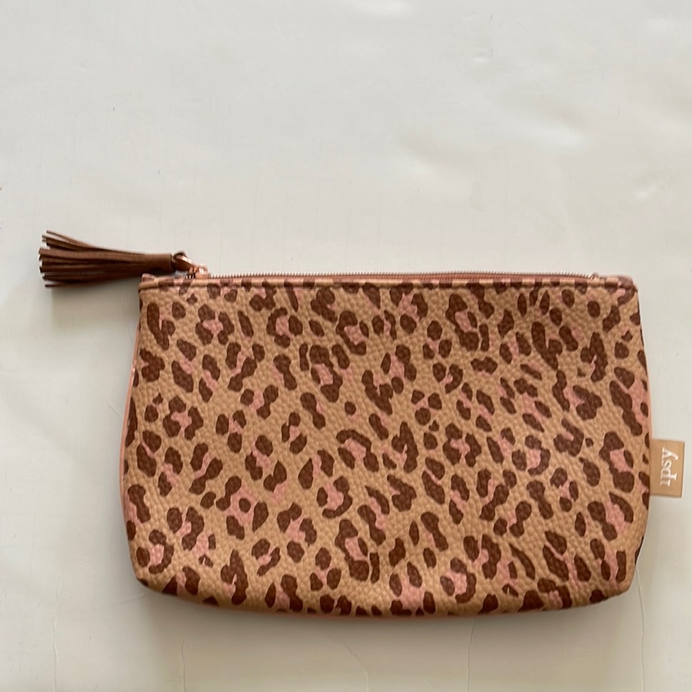 Ipsy! Animal Print Cosmetic Bag